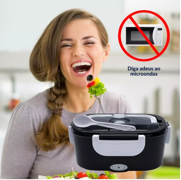 Car Electric Portable Thermal Lunch Box – USB Heated Food Container for Home & Travel