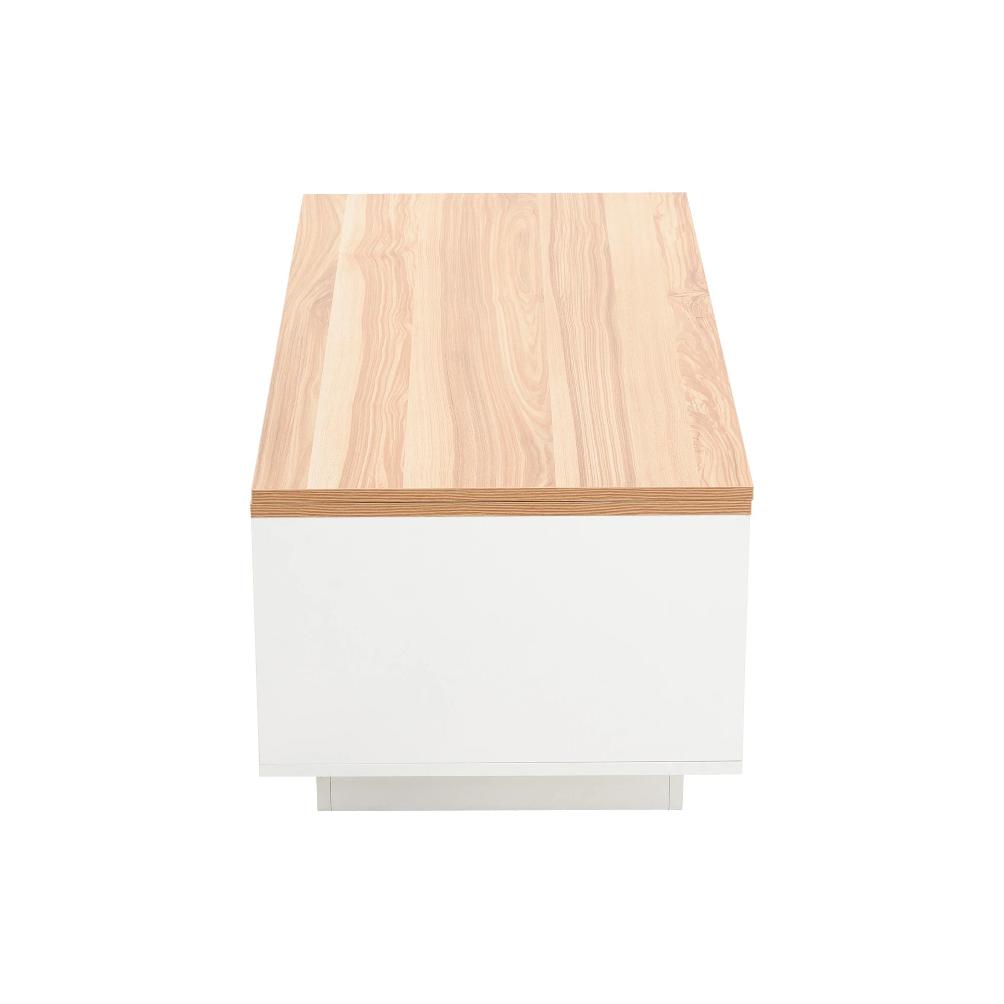 Modern coffee table with double lifting mechanism, hidden storage-load capacity up to 50 kg-residential furniture