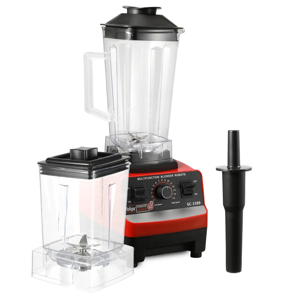 2000W Heavy Duty Commercial Blender – High-Power Ice & Smoothie Blender, BPA-Free, Food Processor
