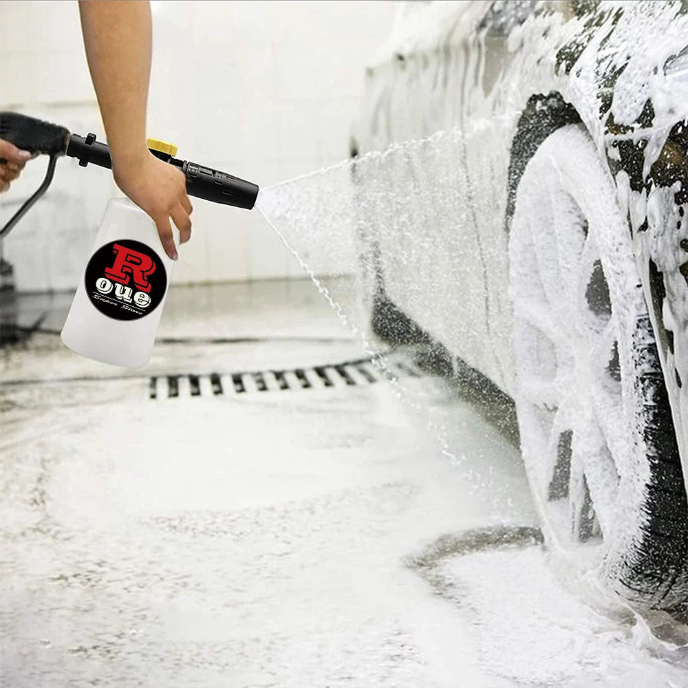 Snow Foam Cannon for Karcher K2–K7 – 750ml Adjustable Foam Lance Kit, Pressure Washer Car Wash Gun