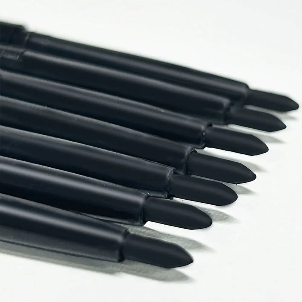 3-Pack Waterproof Black Eyeliner Pencils — Smudge-Proof Long-Lasting