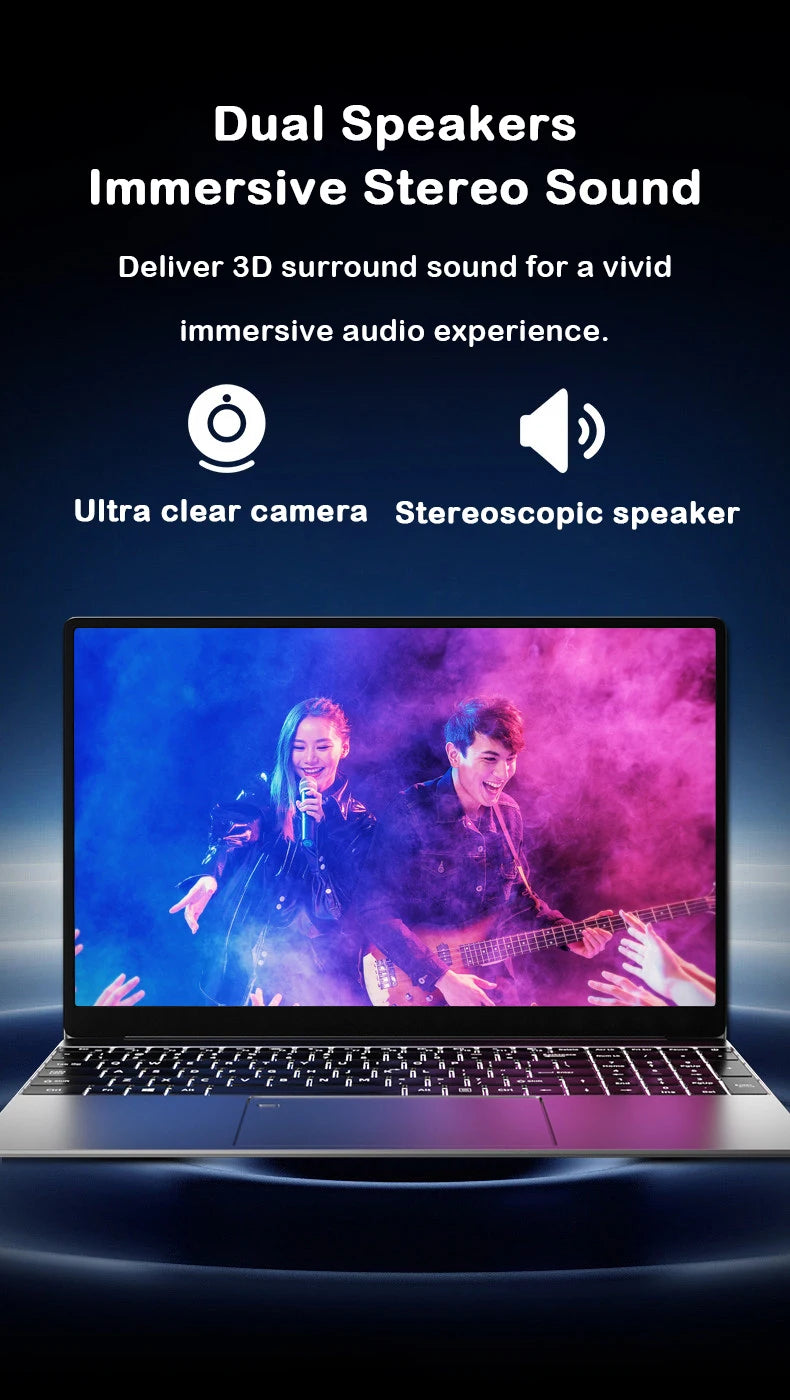 17" Intel Core i9-9880H Ultra Slim Gaming Laptop – Up to 32GB DDR3, 2TB SSD, Fingerprint, Windows 11