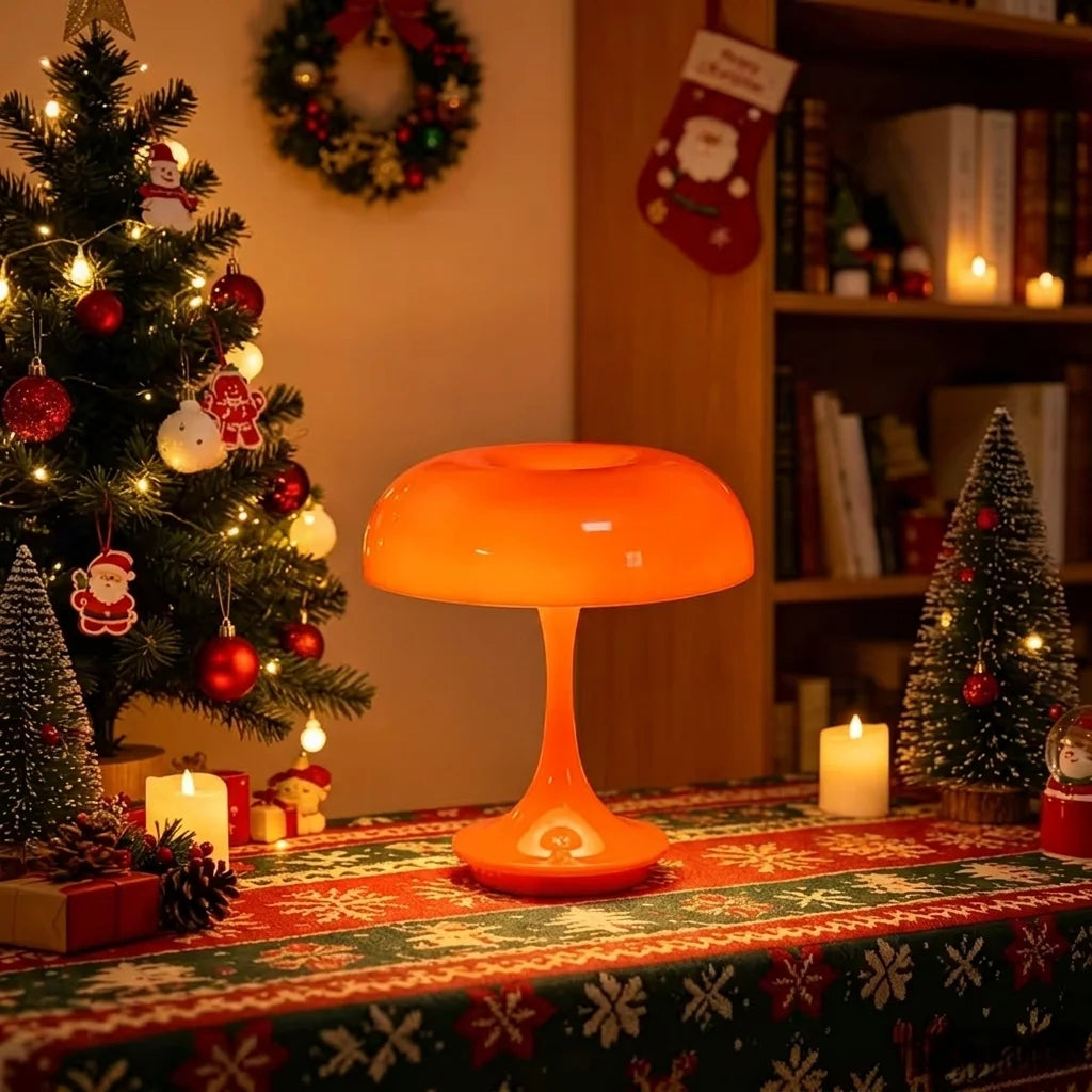 Mushroom Night Light – 3 Light Colors & Dimming