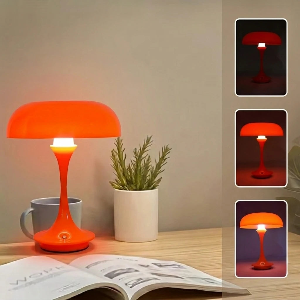 Mushroom Night Light – 3 Light Colors & Dimming