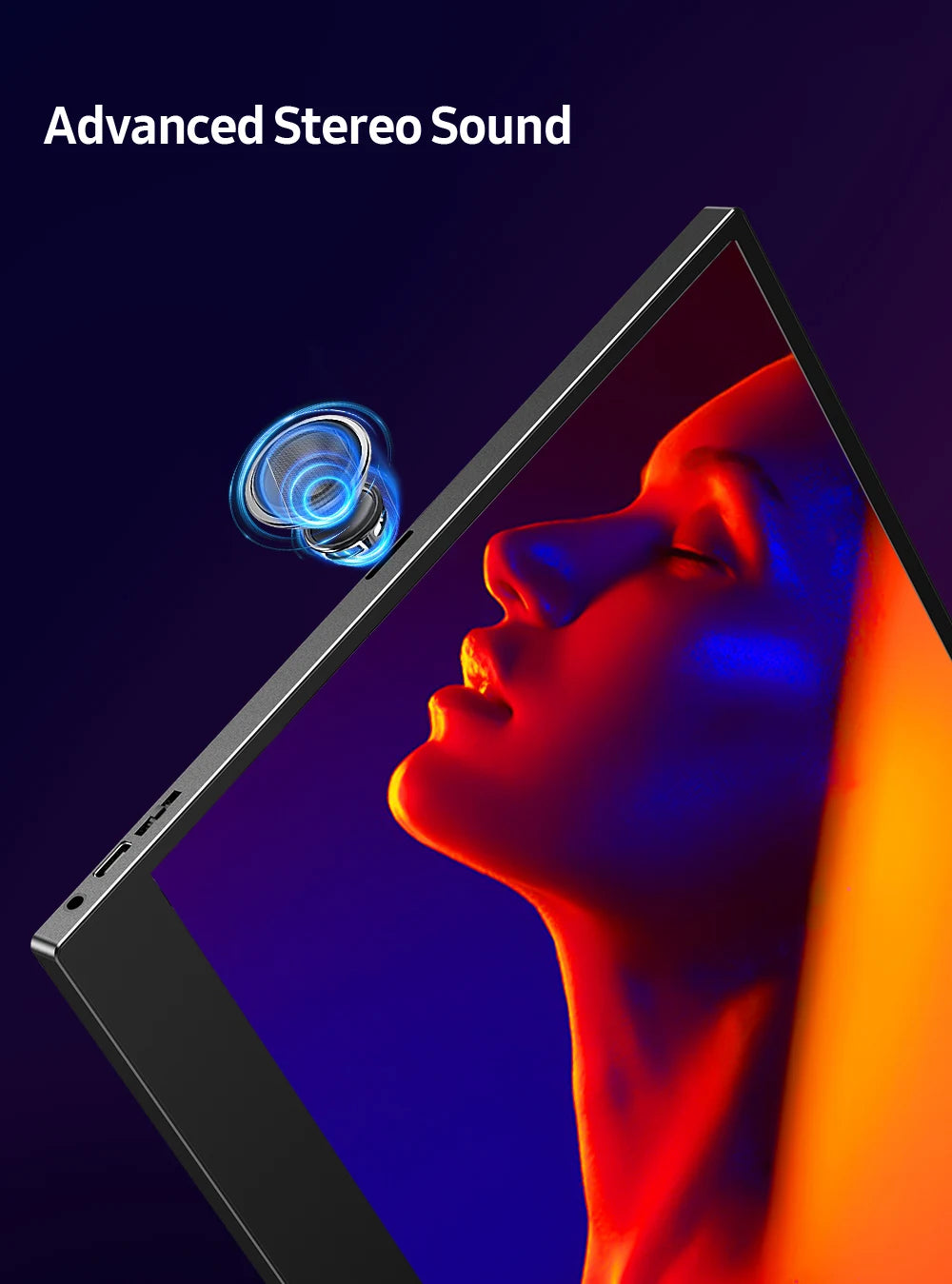 15.6-Inch Portable Touchscreen Monitor – Full HD & Smart Cover