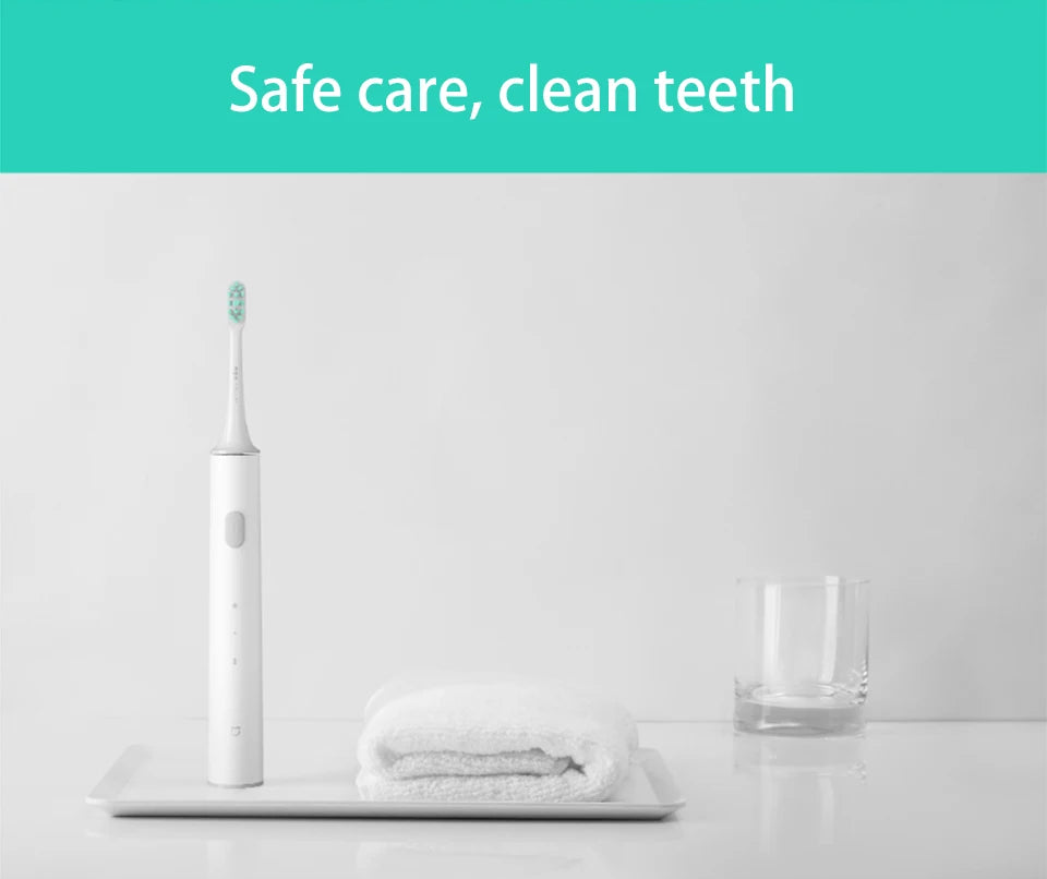 Xiaomi Mijia T300 Sonic Electric Toothbrush – 31,000 VPM, IPX7, 25-Day Battery, 3 Cleaning Modes