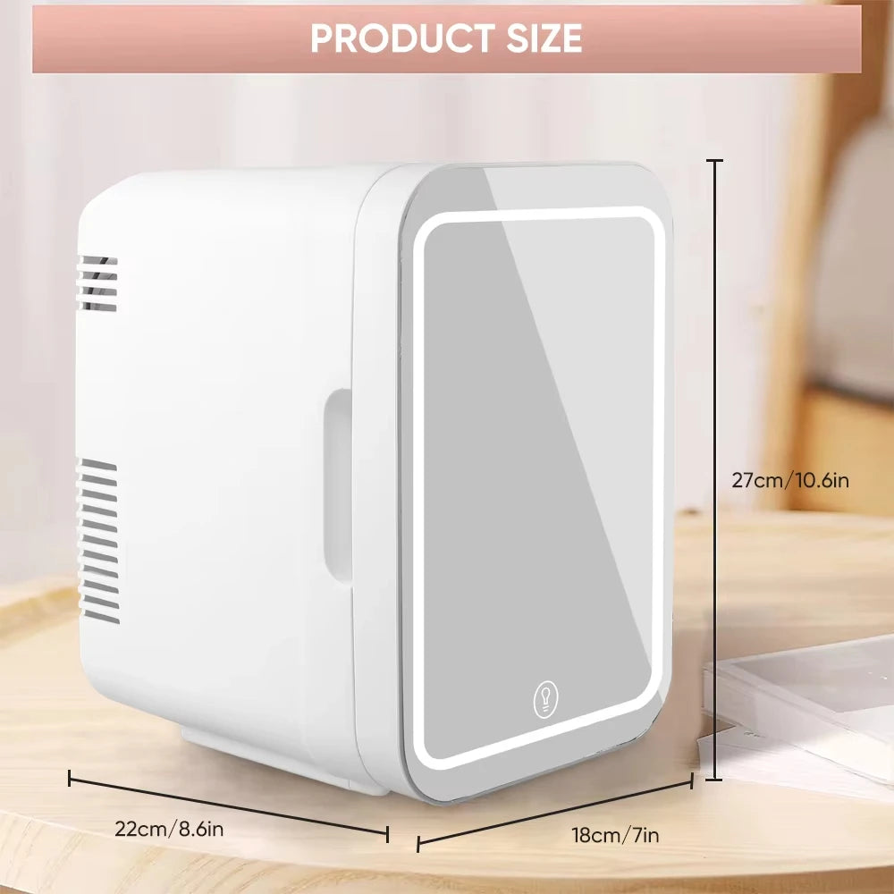 4L Mini Thermoelectric Cosmetic Fridge — Compact Beauty Makeup Cooler for Skincare
