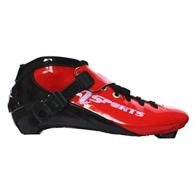 125mm 3-Wheel Marathon Inline Speed Skates – Carbon Fiber, 3x125mm Racing Skate Shoes for Kids & Adults