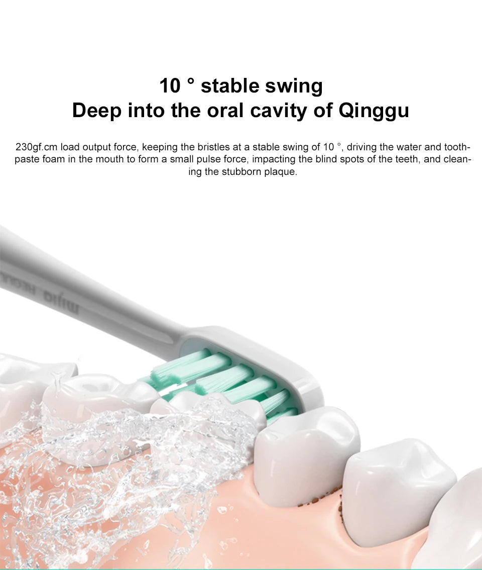 Xiaomi Mijia T300 Sonic Electric Toothbrush – 31,000 VPM, IPX7, 25-Day Battery, 3 Cleaning Modes