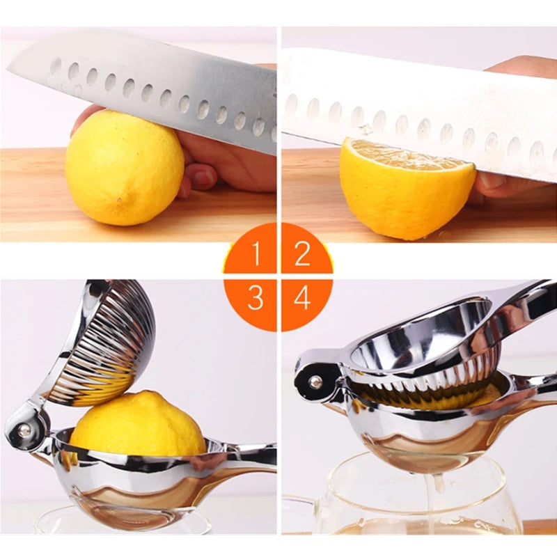 Manual Lemon Squeezer – Handheld Citrus Press