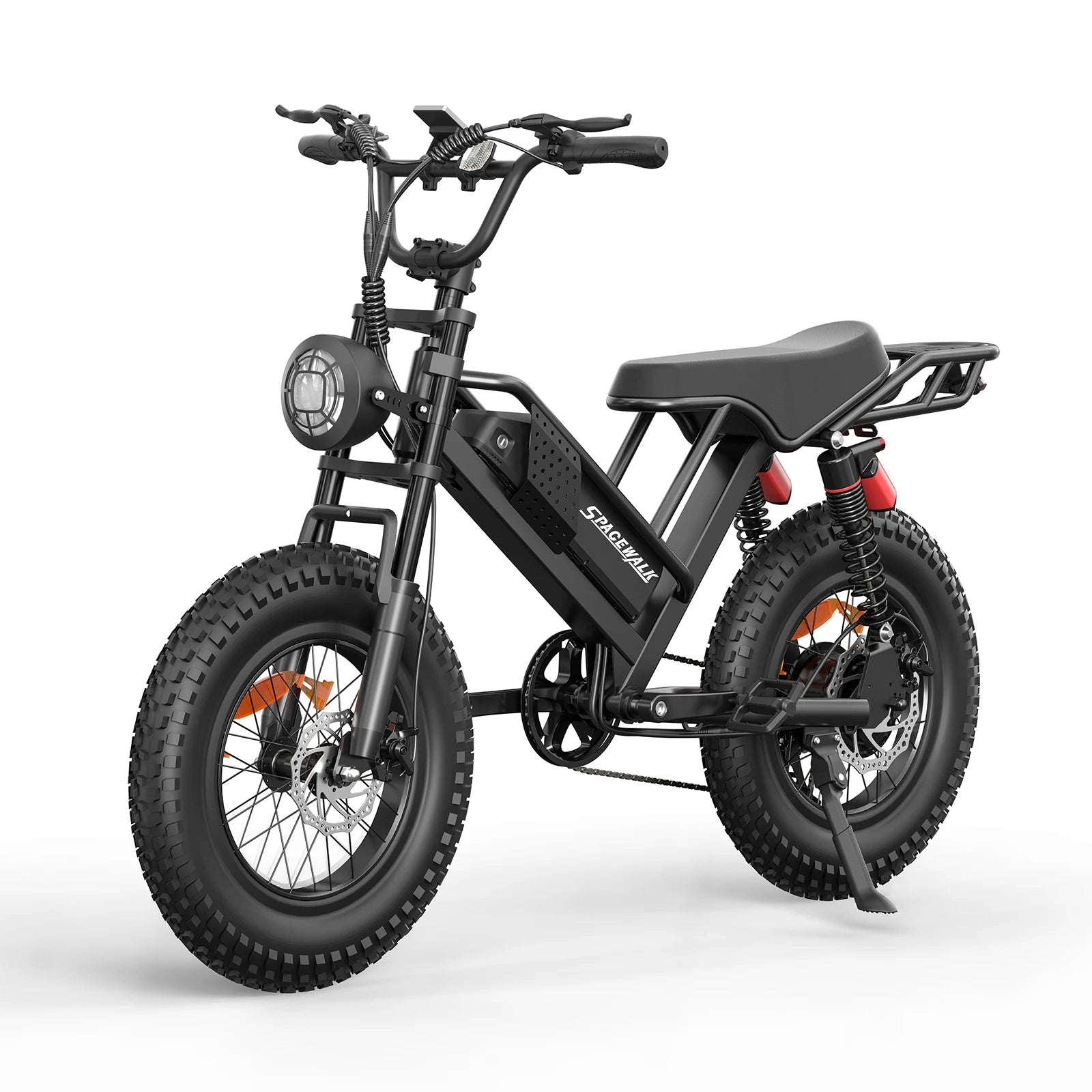 750W Fat Tire Electric Dirt Bike — 48V 15Ah 20" City & Trail E-Bike with 90km+ Range