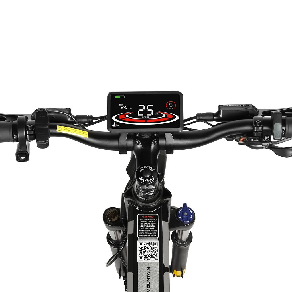 SAMEBIKE LO26 250W Folding Fat Tire Mountain E-Bike — 48V 15Ah 26" Shimano 7-Speed Hydraulic Brakes (EU)