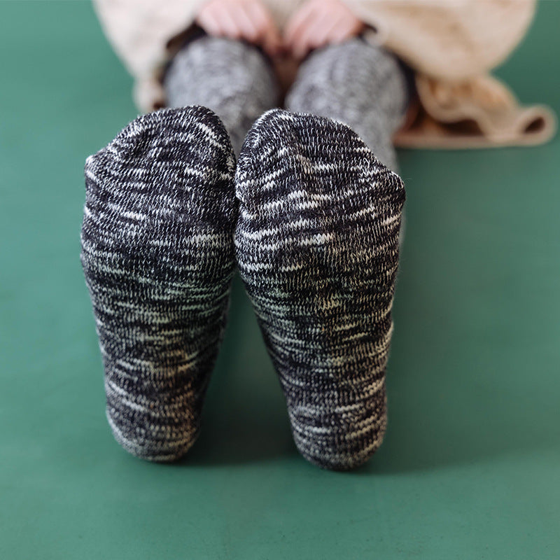 Women's Thigh-High Socks – Thick Cotton Blend