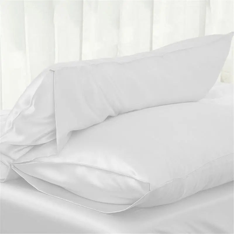 Silky Satin Pillowcase – Queen & King Size, Smooth Hair & Skin-Friendly, 6 Colors