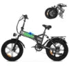 250W Folding Fat Tire Off-Road E-Bike — 48V 15Ah 20" City & Trail Electric Bicycle (EU Certified)