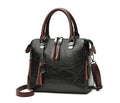Vintage Cat Tassel Shell Crossbody Handbag – PU Leather Shoulder Tote for Women