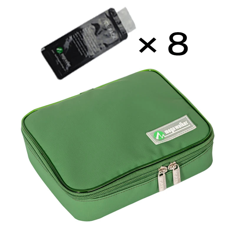 Mega Insulin Cooler Bag – Portable Insulated Diabetic Travel Case with Nylon & Aluminum Foil Lining