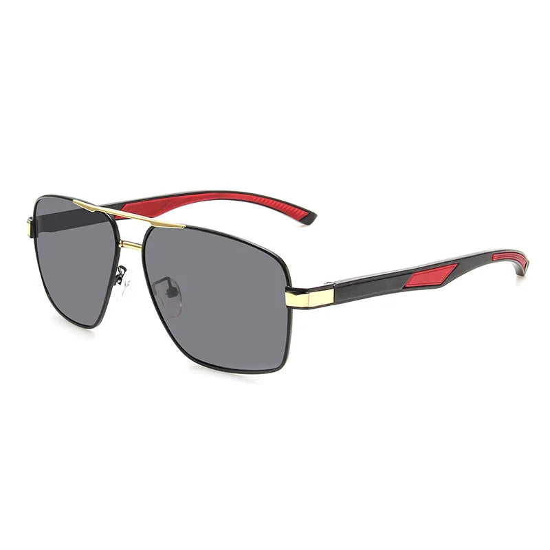 Men's Vintage Metal Polarized Sunglasses | Classic TAC Unisex Driving Fashion Shades