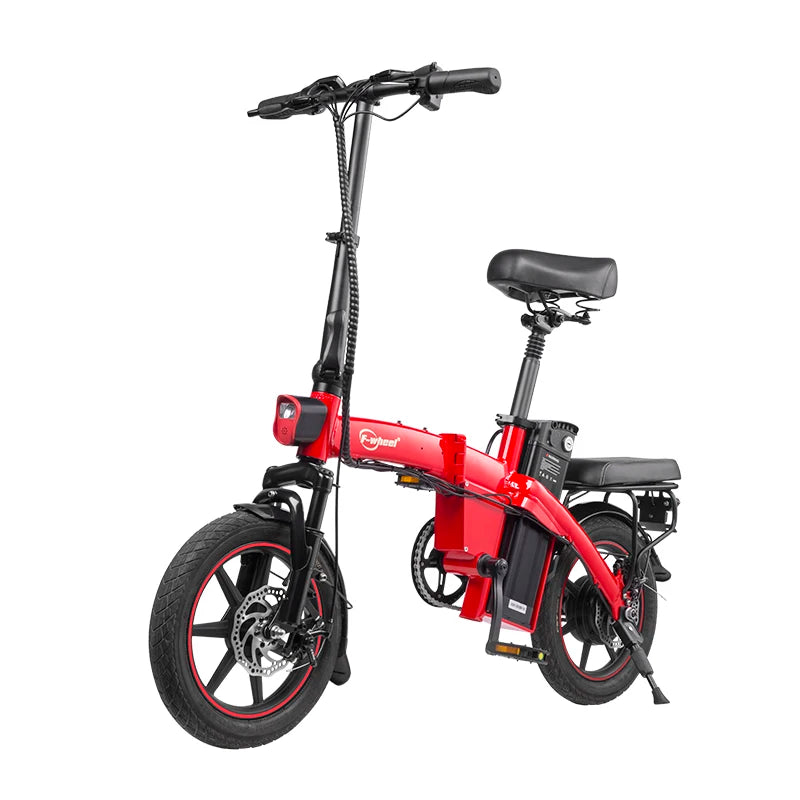 DYU A5 Mini Smart Folding Electric City Bike — 48V 7.5Ah 14" Lightweight Kids & Youth E-Bike