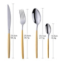 Stainless Steel Flatware – Rainbow, Gold & Color Options
