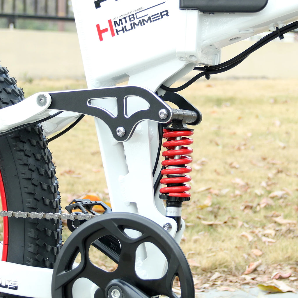 SAMEBIKE LO26 250W Folding Fat Tire Mountain E-Bike — 48V 15Ah 26" Shimano 7-Speed Hydraulic Brakes (EU)