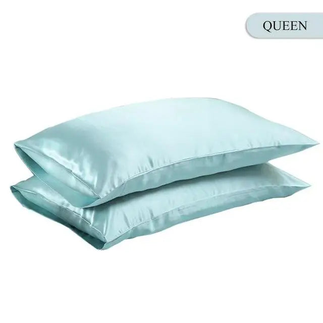 Silky Satin Pillowcase – Queen & King Size, Smooth Hair & Skin-Friendly, 6 Colors