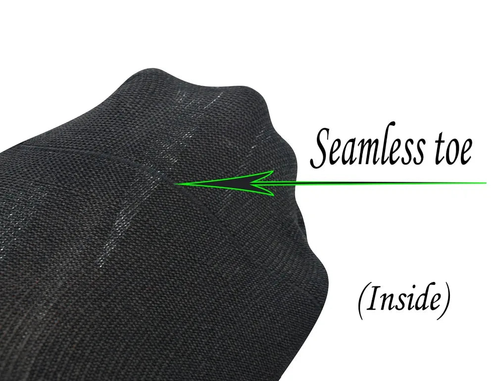 Yomandamor Men's Coolmax Ankle Diabetic Socks – Extra-Wide with Seamless Toe, 5 Pairs