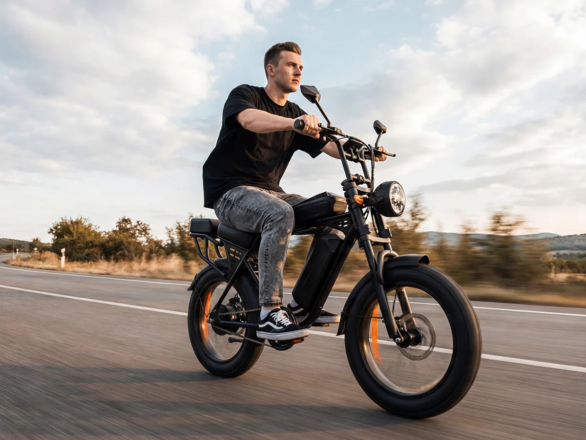 AtlasTrek X5 250W Electric Mountain Bike — 48V 15Ah 20" Fat Tire Waterproof Adult E-Bike (US/EU Warehouse)