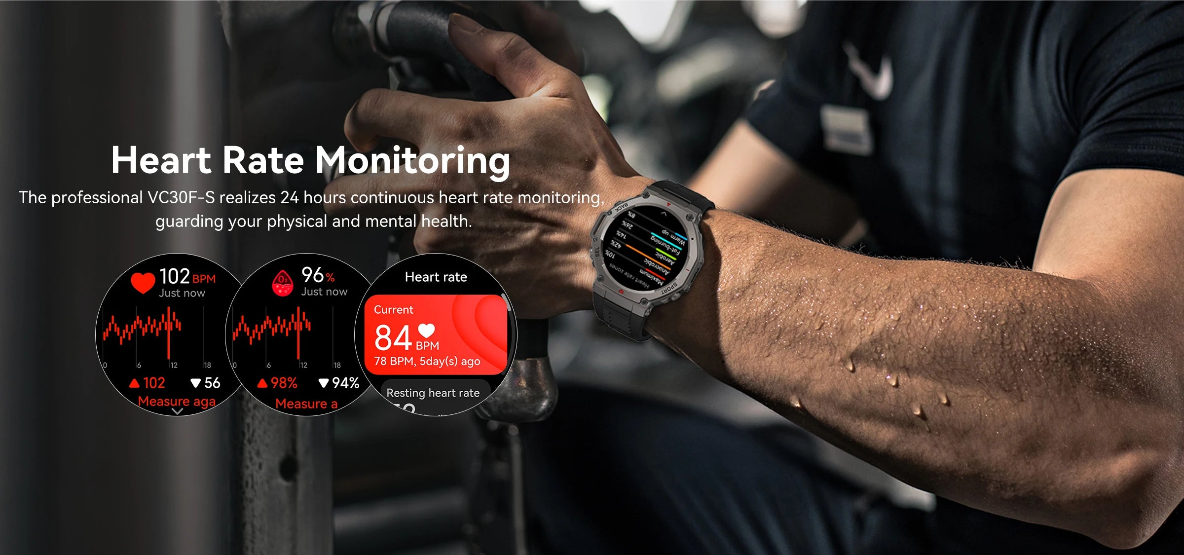 DM58 Outdoor Sport Smart Watch | 1.43" AMOLED HD 5ATM Waterproof GPS Navigation Fitness Smartwatch