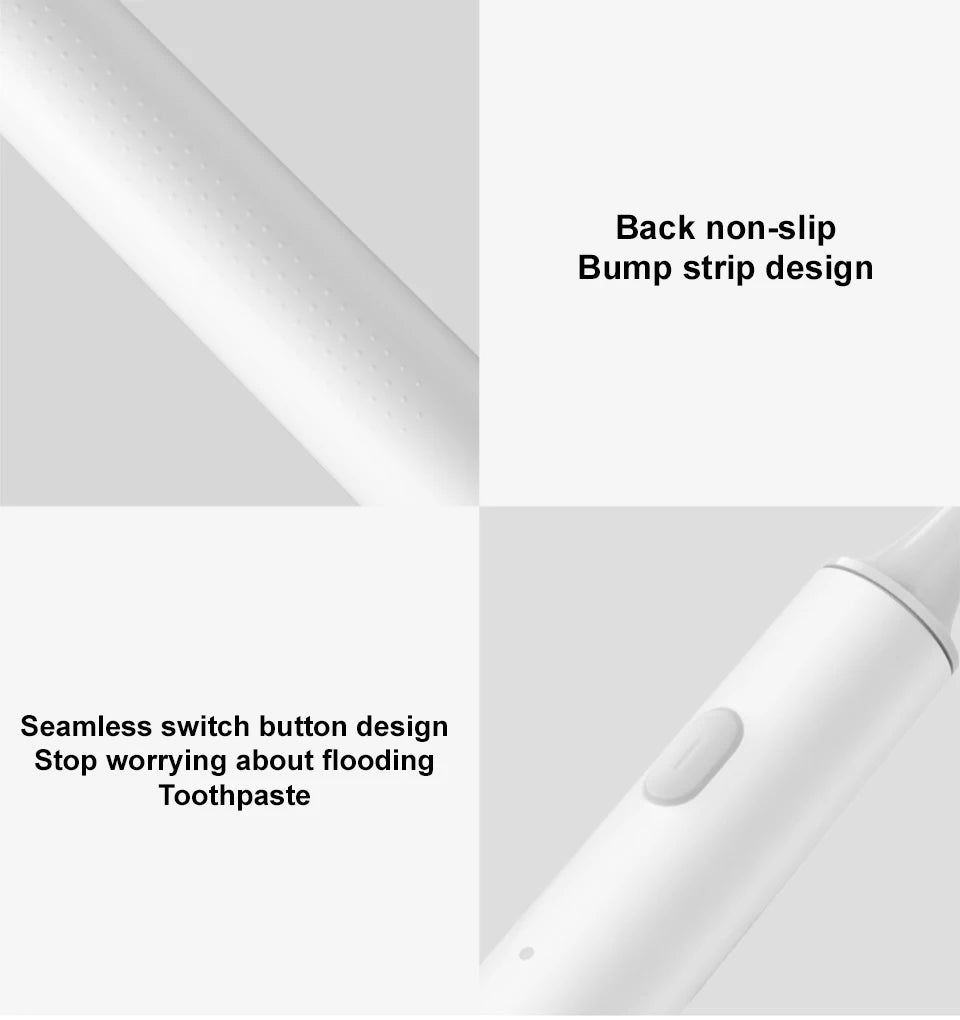 Xiaomi Mijia T300 Sonic Electric Toothbrush – 31,000 VPM, IPX7, 25-Day Battery, 3 Cleaning Modes
