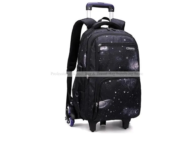 Rolling School Backpack – Detachable Trolley & Set Options