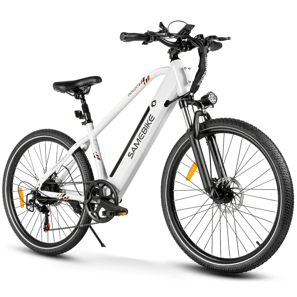 SAMEBIKE 250W Electric Mountain & City Bike — 36V 15Ah 27.5" 7-Speed Commuter E-Bike