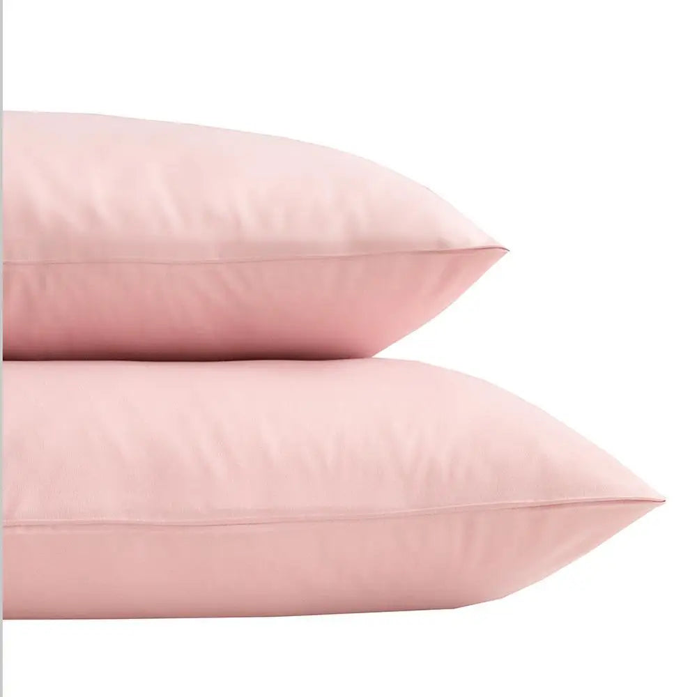 Pink Solid Color Quilt Cover for Girls | King Size 200x220cm, Duvet Cover Only (No Pillowcase)