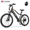 Qlife Cityone 26" Minimalist Electric City Bike — Pedal Assist Adult Commuter E-Bike (US Warehouse)