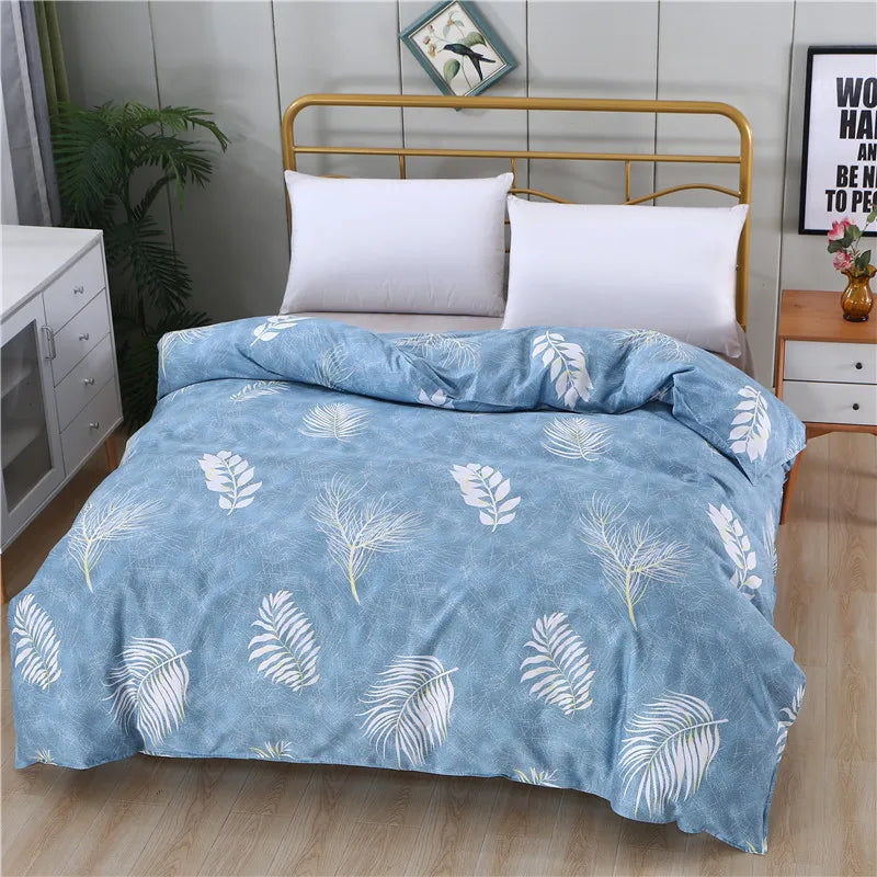 500TC 100% Cotton Reactive Print Duvet Cover with Zipper – Scenic Patterns, 10 Designs & 14 Sizes