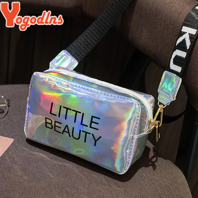 Mini PU Letter Flap Crossbody Bag – Compact Shoulder Messenger Bag for Women