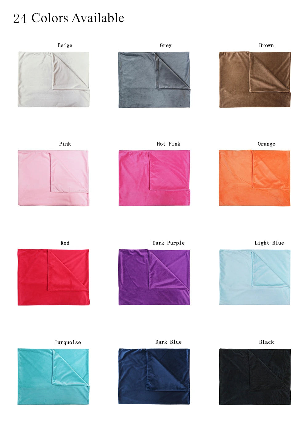 Super Soft Plush Body Pillow Cover – Nordic Solid Color, Multiple Sizes, Hidden Zipper