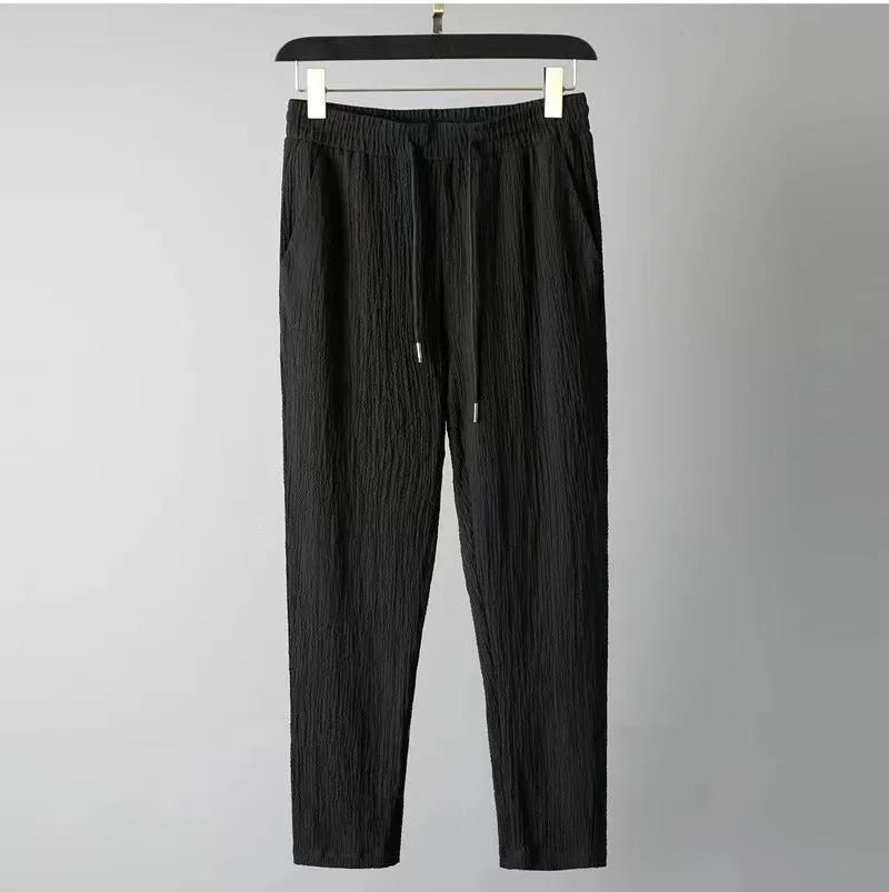 Men's Classic Shirt & Trousers Set – Business Casual 2-Piece Outfit (M–4XL)