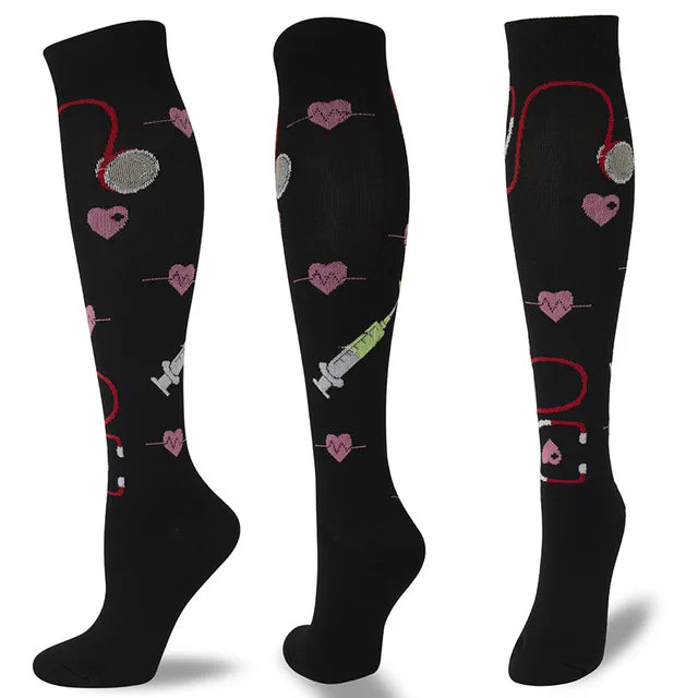 Compression Socks – Medical Grade 20-30mmHg for Varicose Veins, Diabetes & Running (58 Styles)