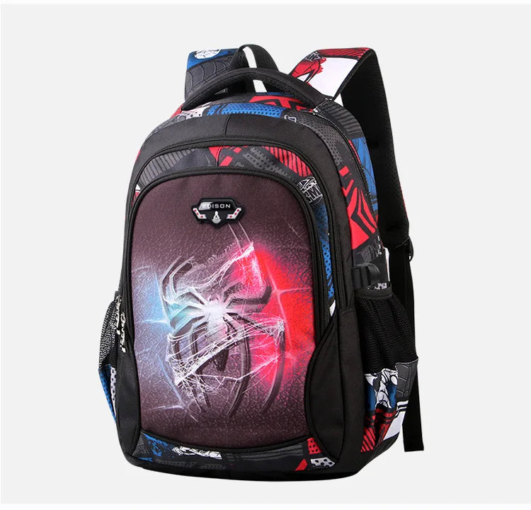 Kids School Backpack – Cartoon & Sports Designs
