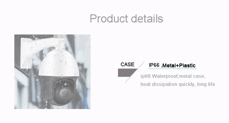 4K 54x Optical Zoom PTZ IP Security Camera — 360°