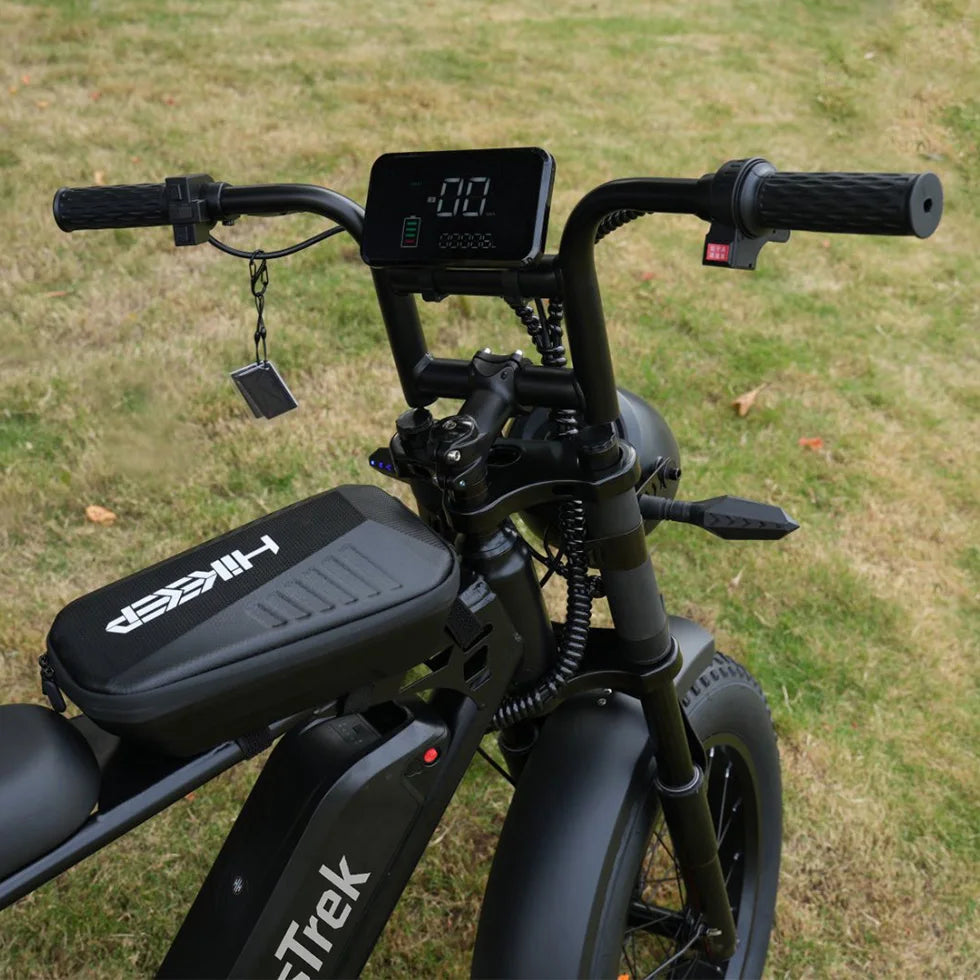 AtlasTrek X5 250W Waterproof Fat Tire Electric Mountain Bike — 48V 15Ah 20" 3-Speed Adult E-Bike