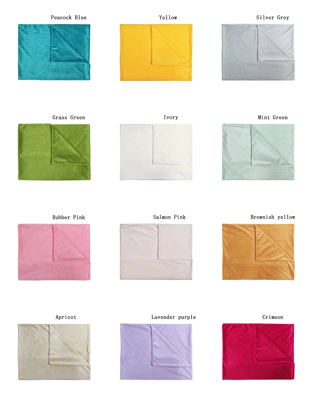 Super Soft Plush Body Pillow Cover – Nordic Solid Color, Multiple Sizes, Hidden Zipper