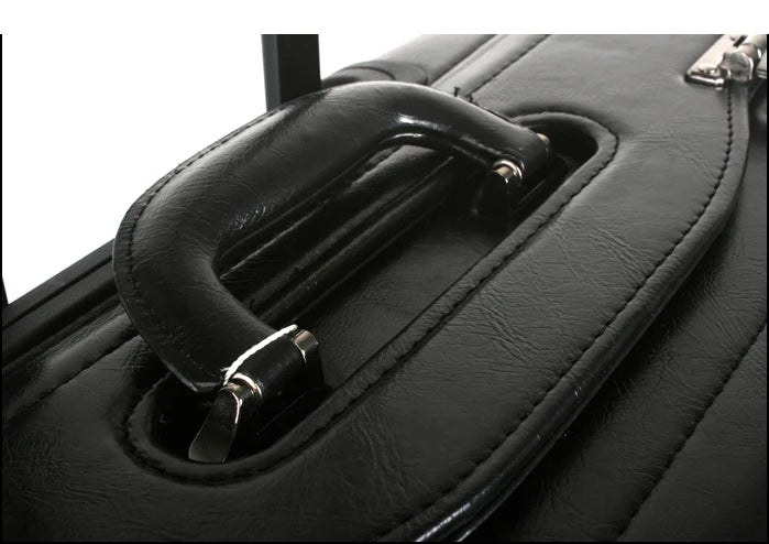 Retro PU Pilot Rolling Luggage – Cabin Trolley Suitcase