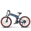 SAMEBIKE LO26 250W Folding Fat Tire Mountain E-Bike — 48V 15Ah 26" Shimano 7-Speed Hydraulic Brakes (EU)