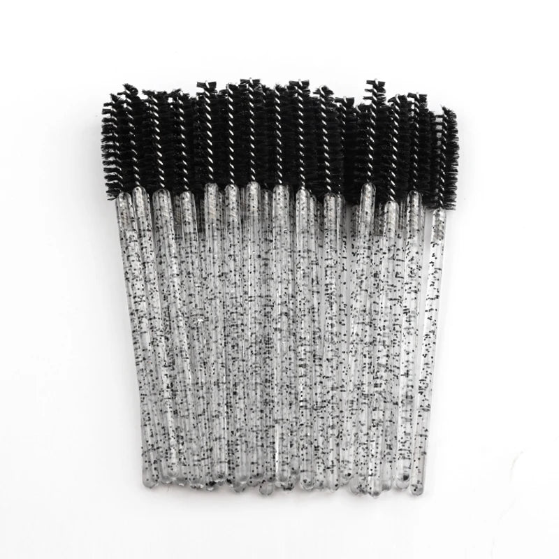 Crystal Eyelash Extension Mascara Wand Brush Set