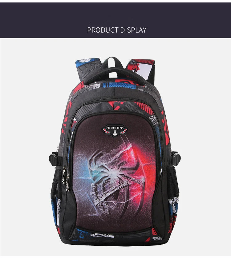Kids School Backpack – Cartoon & Sports Designs