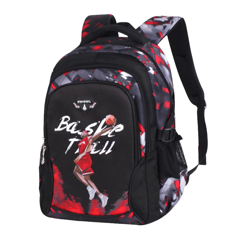 Kids School Backpack – Cartoon & Sports Designs