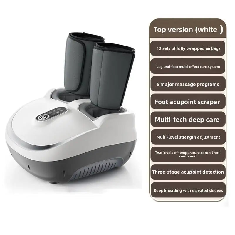 Multifunctional Foot Massager with Infrared Heating — Airbag Kneading Vibration Relief