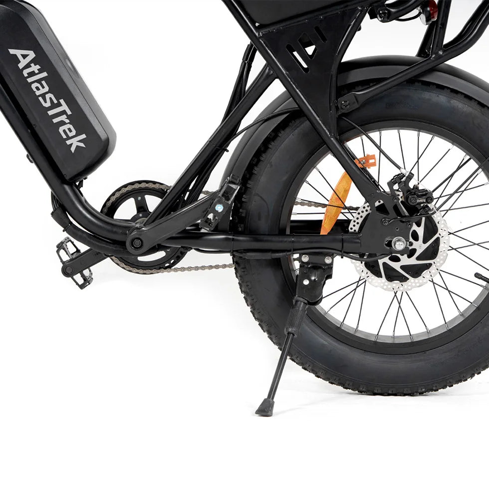 AtlasTrek X5 250W Waterproof Fat Tire Electric Mountain Bike — 48V 15Ah 20" 3-Speed Adult E-Bike